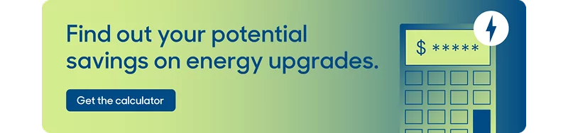 Illustration for the energy upgrade savings calculator