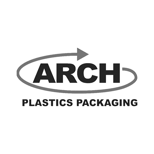 ARCH PLASTICS PACKAGING corporate logo.