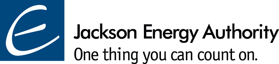 Jackson Energy Authority corporate logo with slogan: One thing you can count on.
