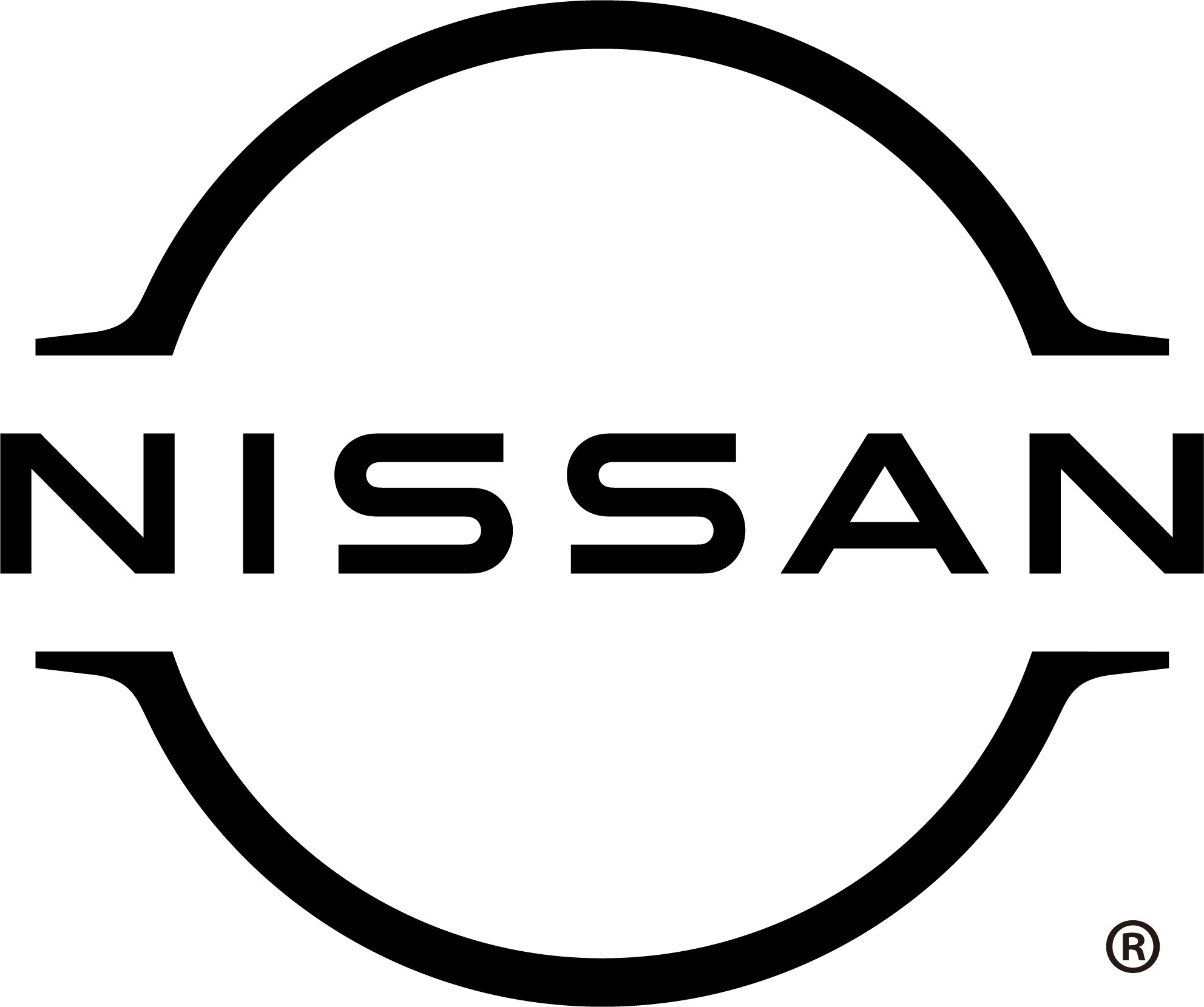 NISSAN corporate logo.